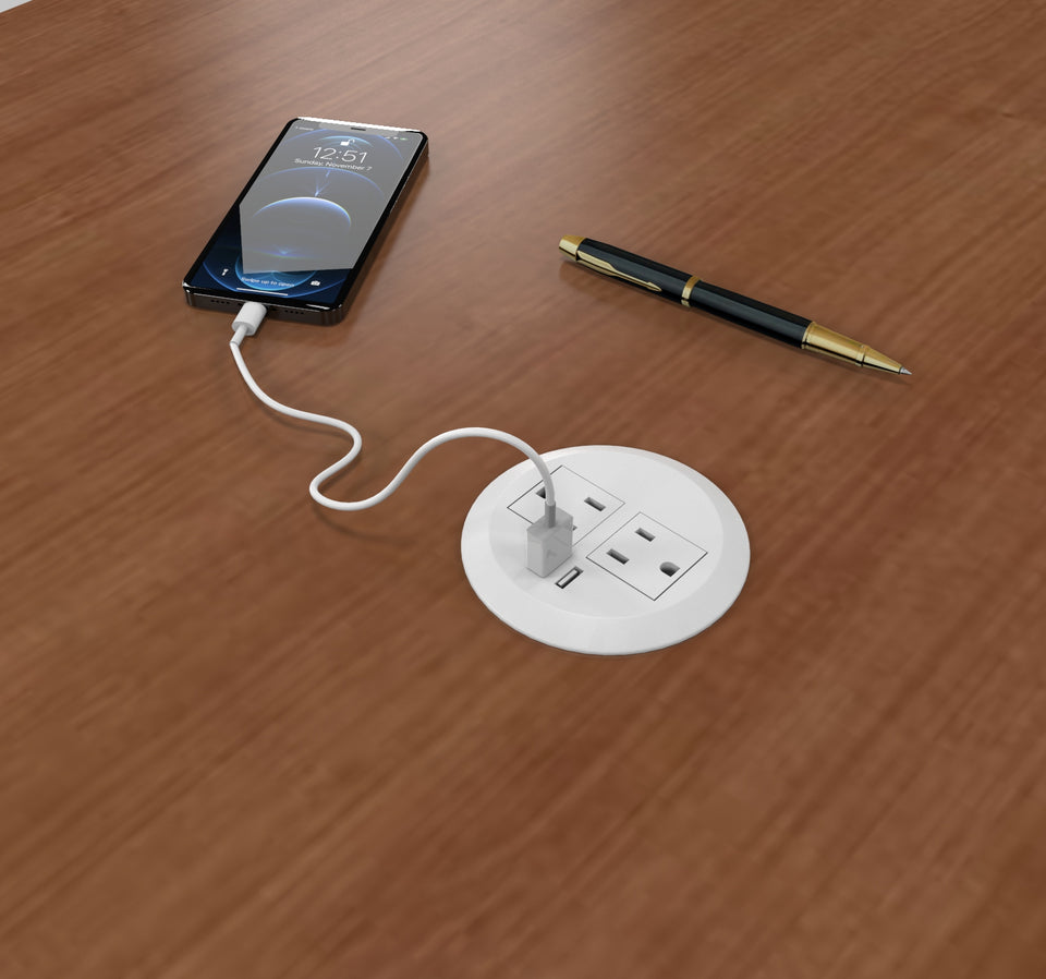 Power Kit Conference table option