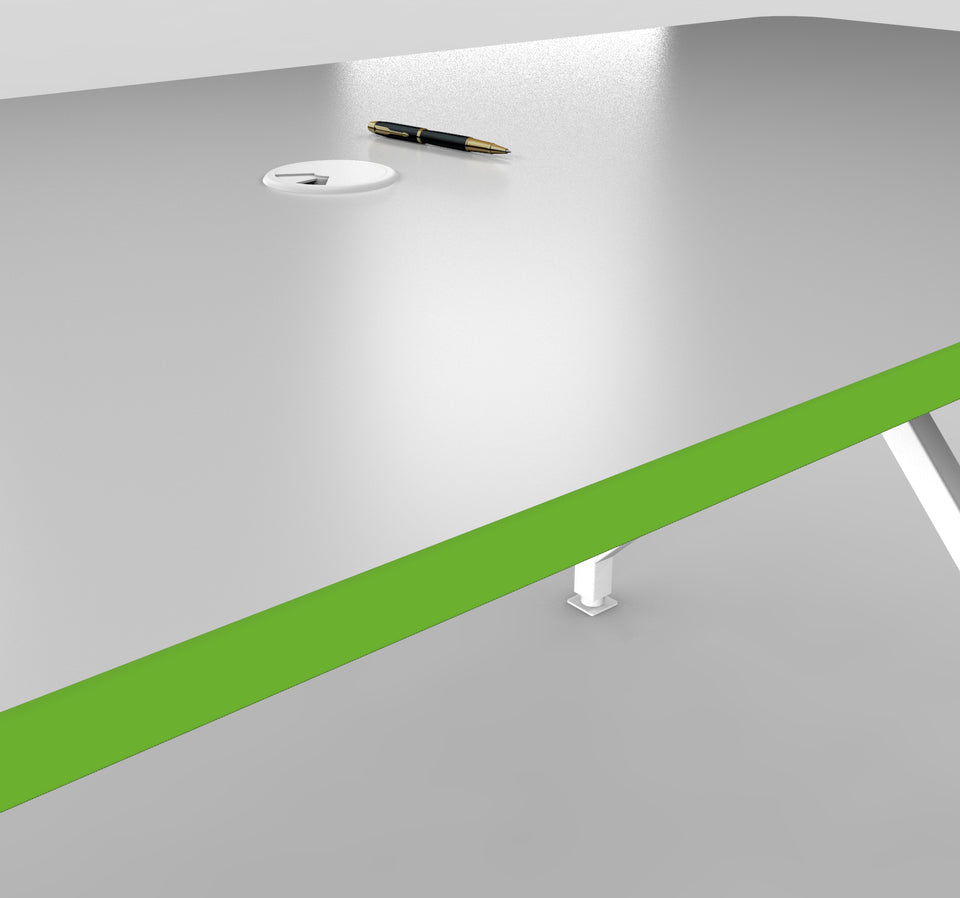 HotSpot Conference and Dining Table Green Edge