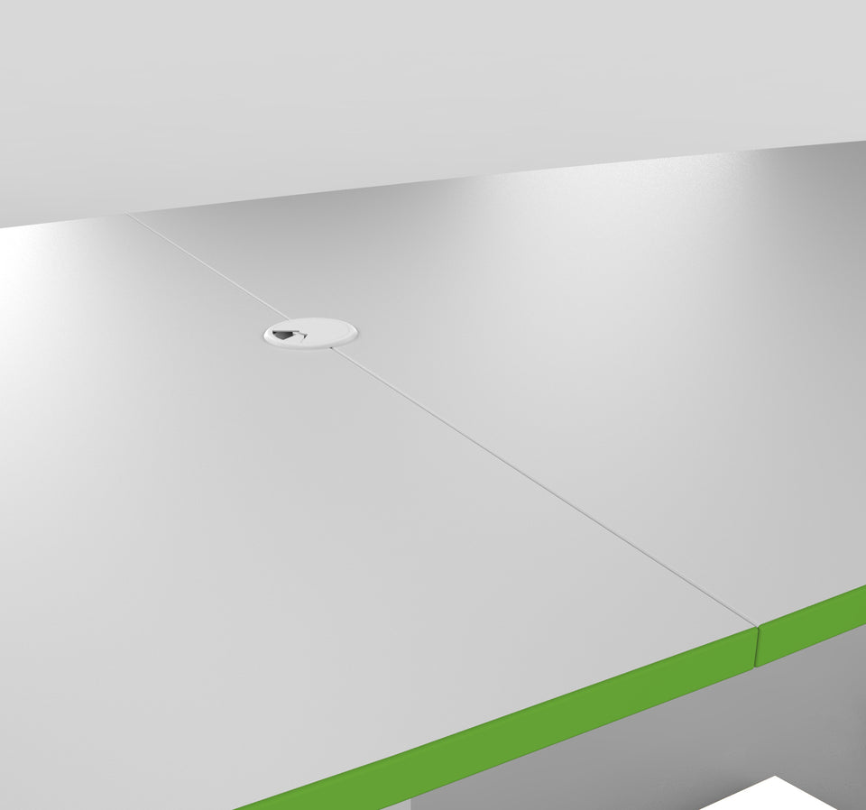 HotSpot Conference and Dining Table Green Edge