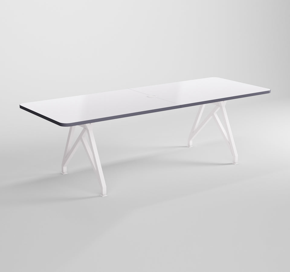 HotSpot Conference and Dining Table Grey Edge