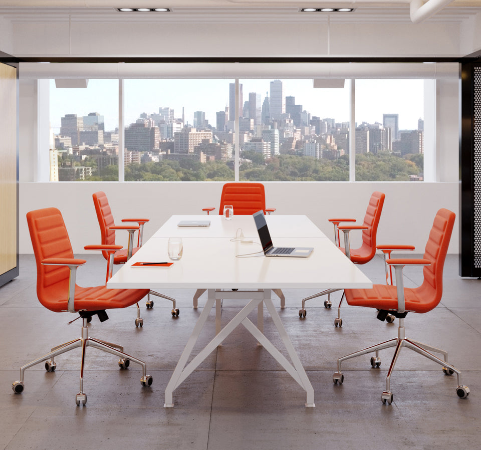 Modern Design Conference Table 8ft Think Tank Lifestyle