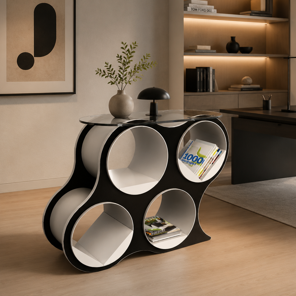 Bolla 4 Credenza & Book Shelving