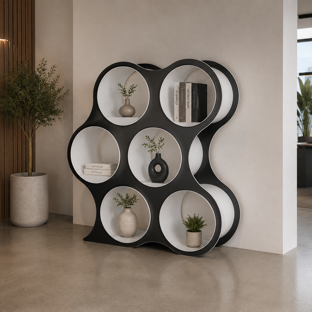Bolla 6 Room Divider & Book Shelving
