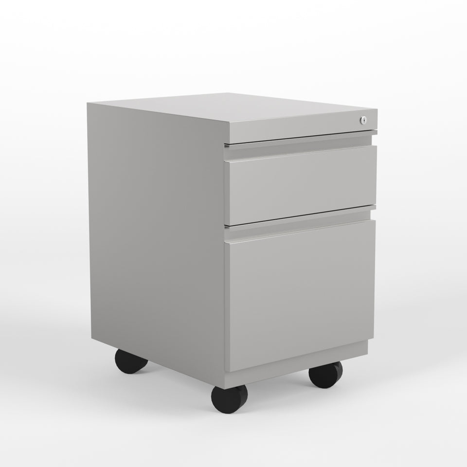 MET 2 Drawer Mobile Storage & File