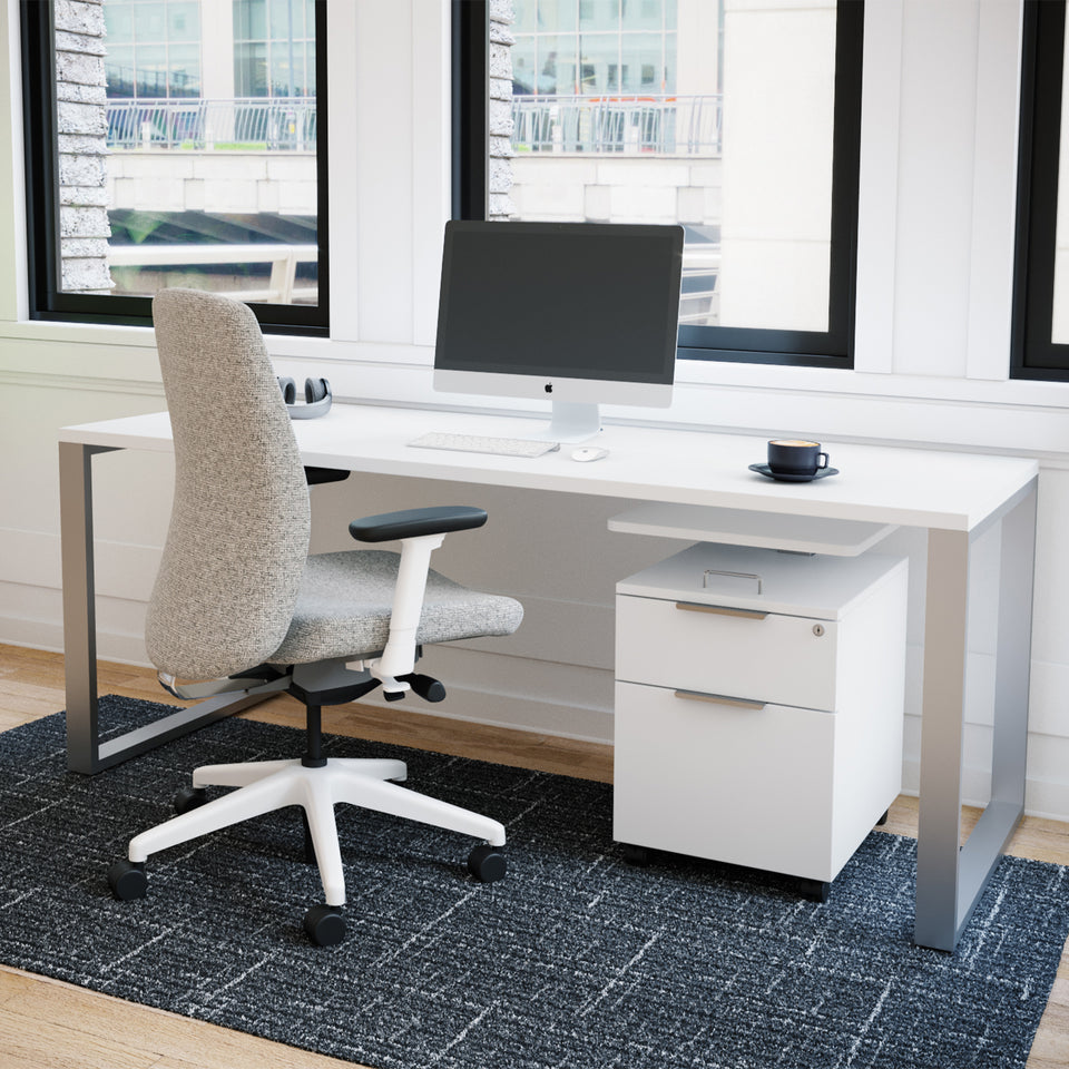Storage Pedestal on Wheels Under Desk