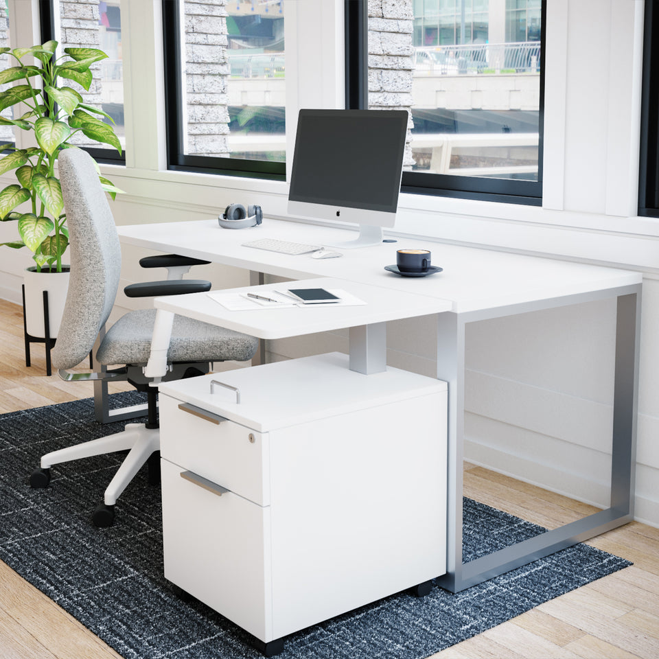 Storage and Pedestal Desk Extension