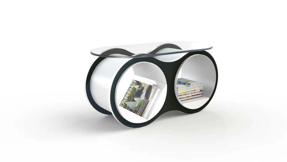 Bolla Coffee Table Modular Modern Office Furniture Black