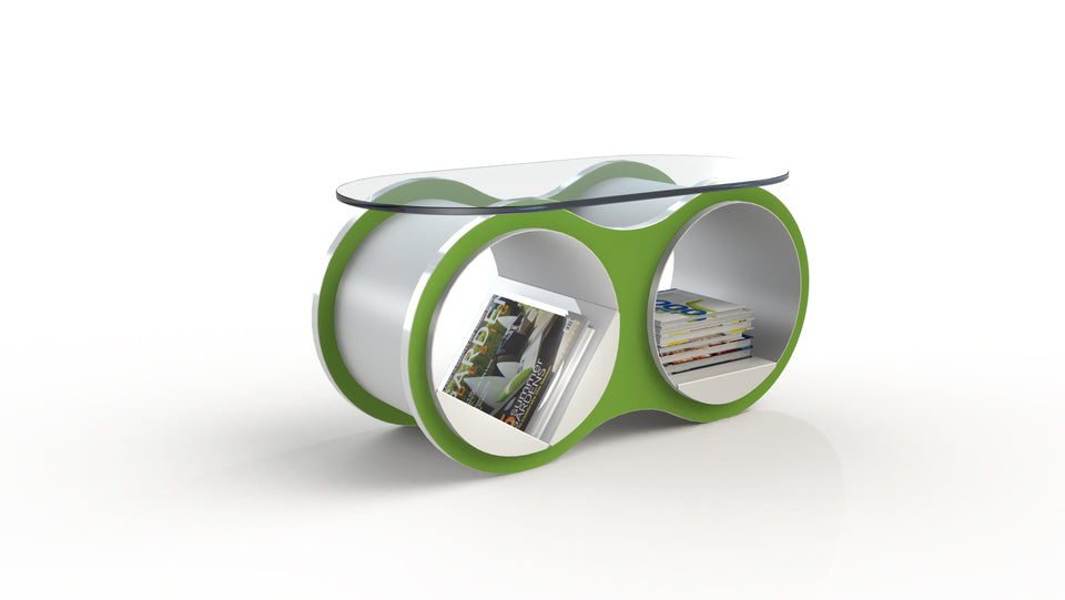 Bolla Coffee Table Modular Modern Office Furniture Green