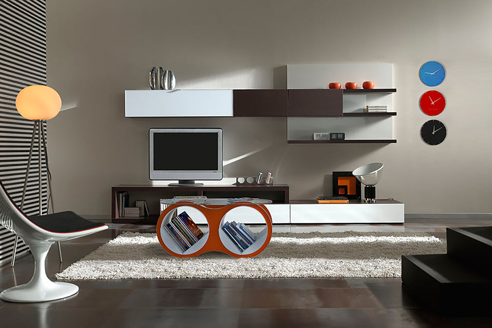 Bolla Coffee Table Modular Modern Office Furniture Orange