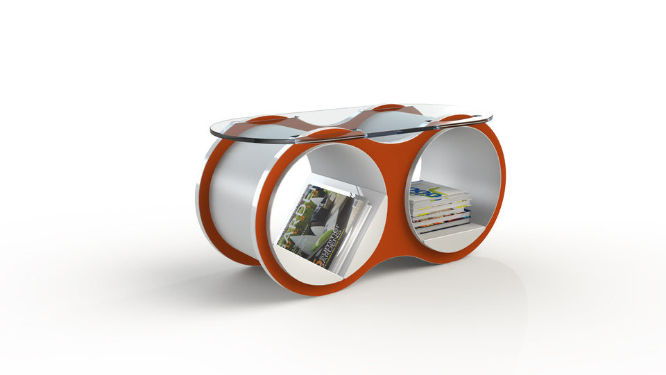 Bolla Coffee Table Modular Modern Office Furniture Red