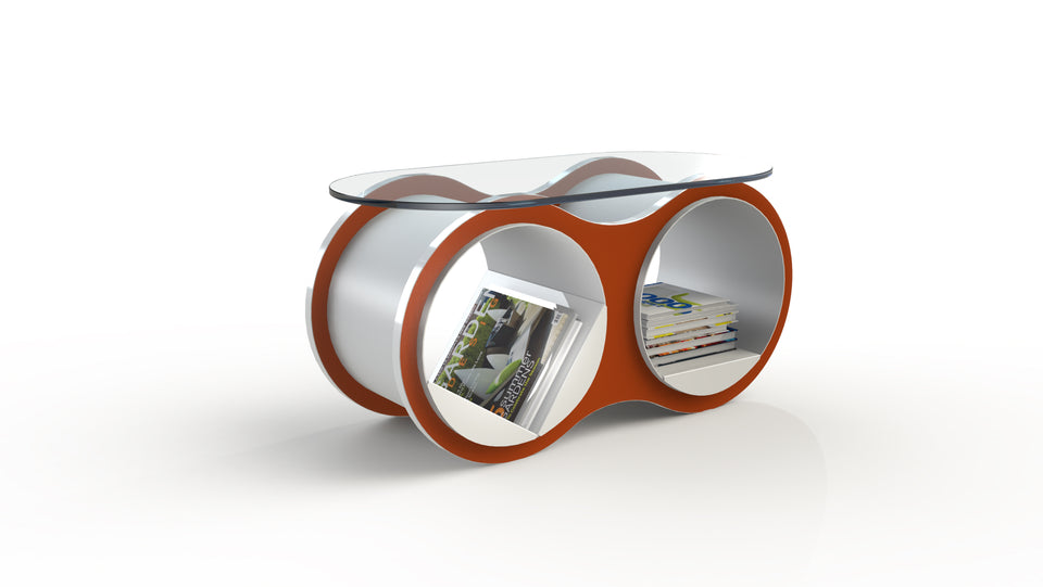 Bolla Coffee Table Modular Modern Office Furniture Red