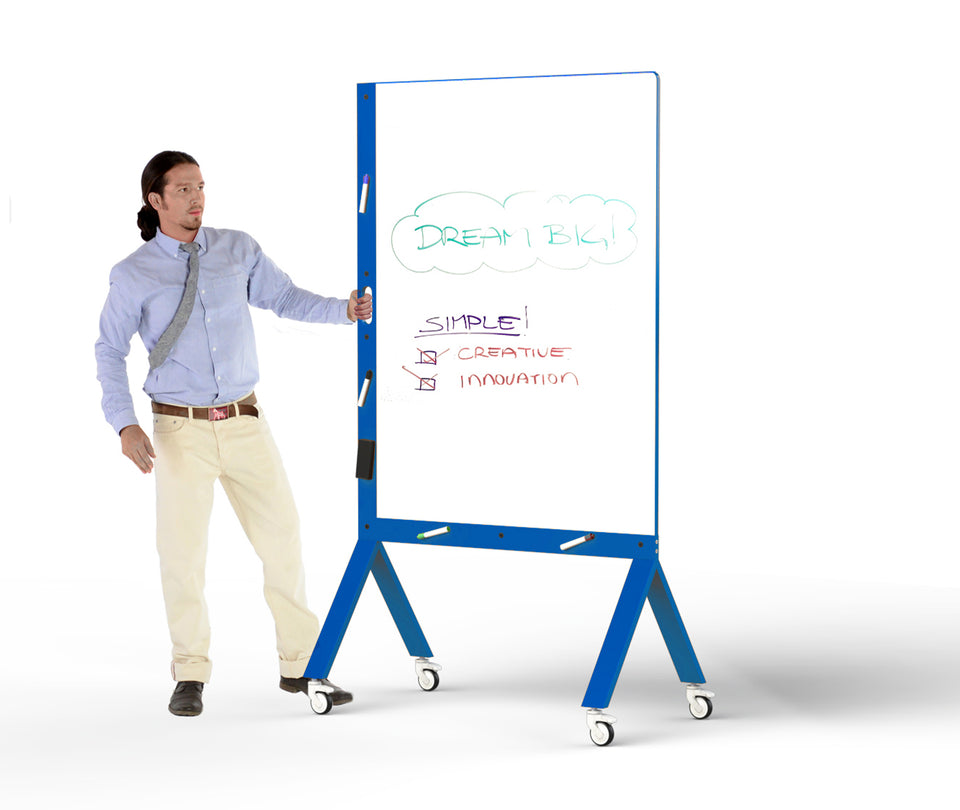 Portable White Board Table Person  Blue
