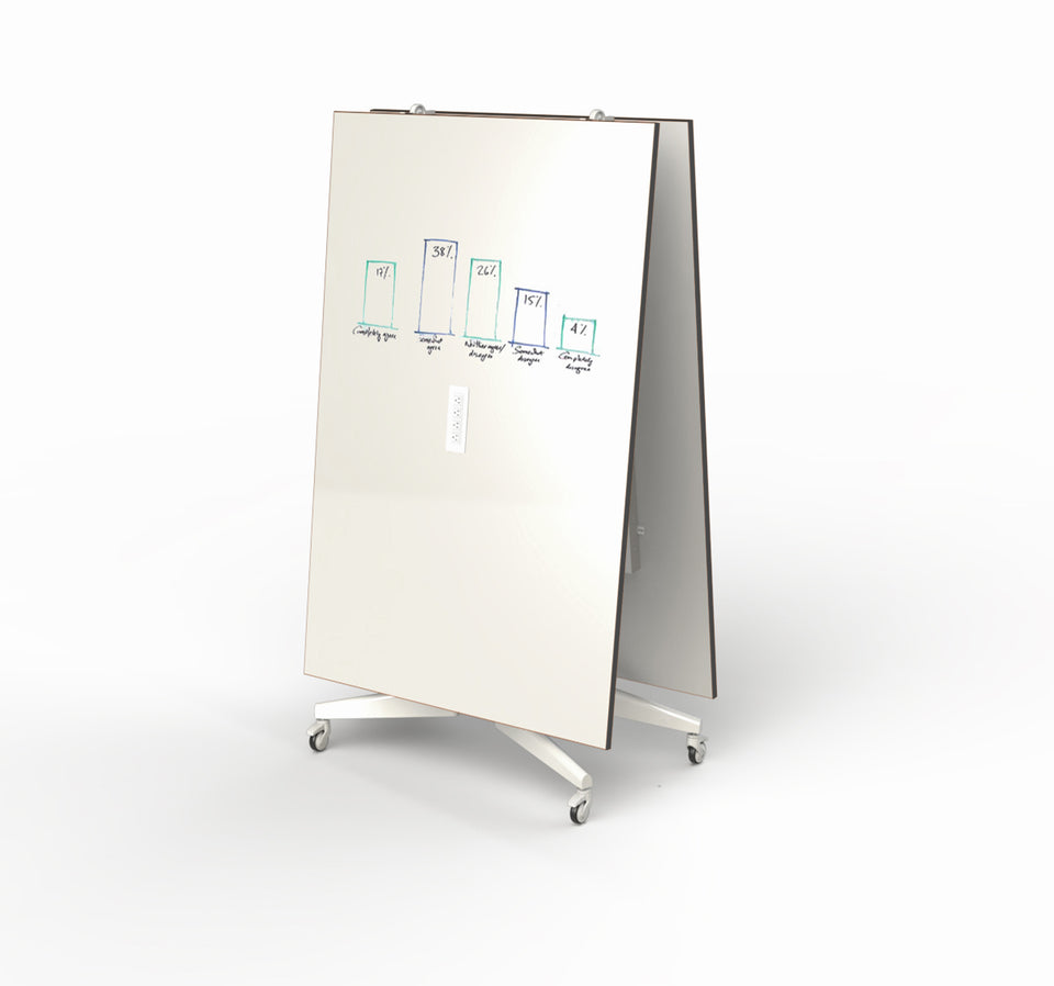 NOMAD Dry Eraser Table Top Grey