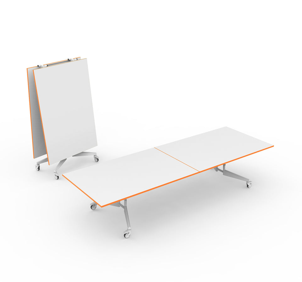 NOMAD Folded Conference Table Orange