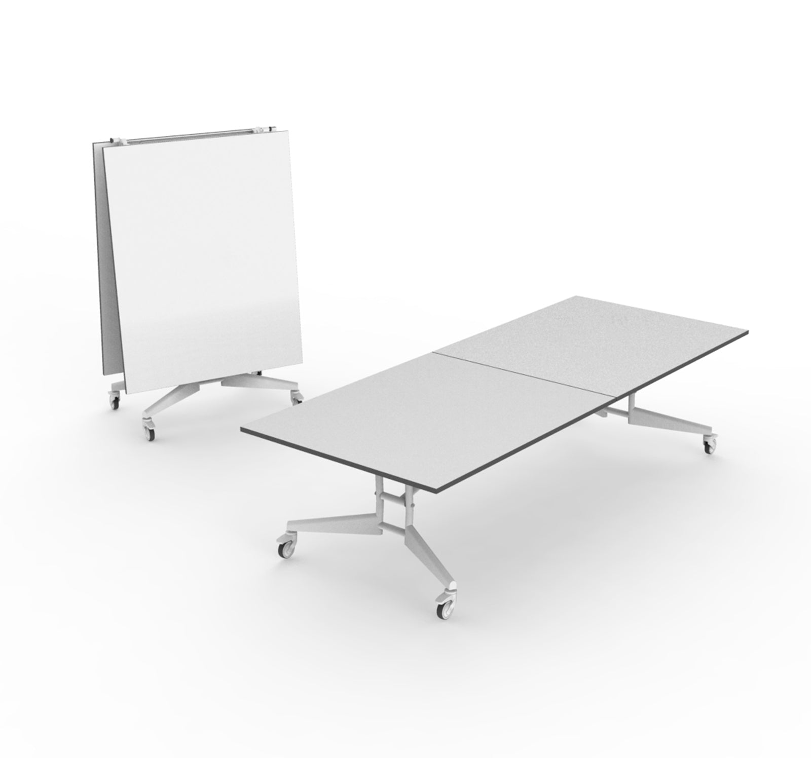 Folding Conference Table Grey