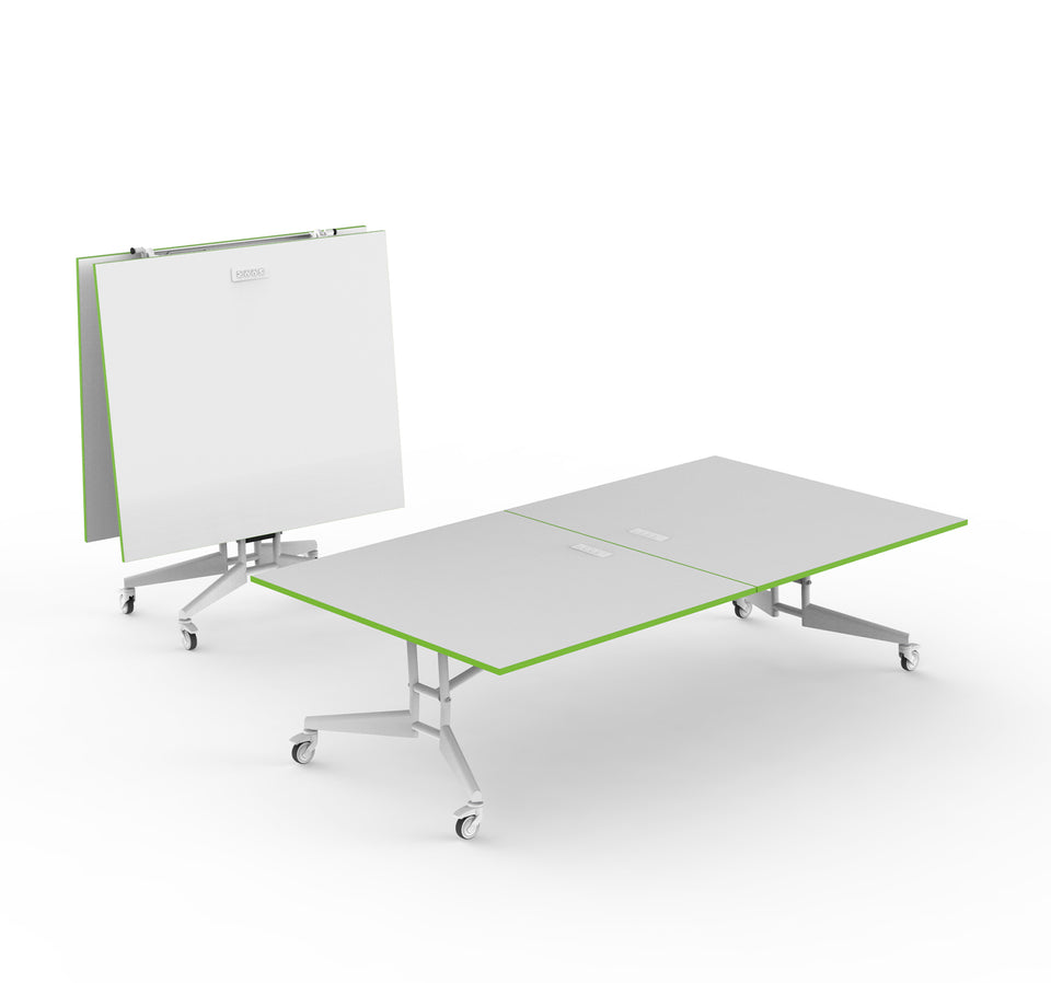 3 in 1 Conference Table Green