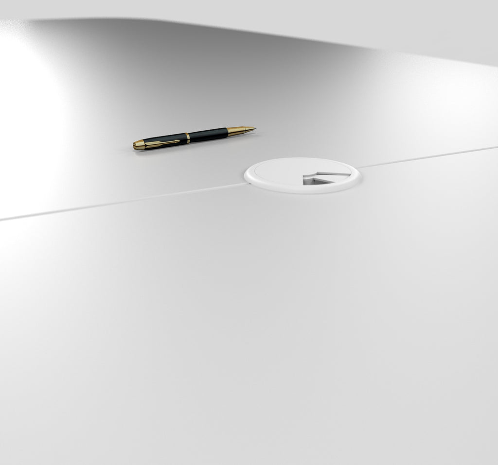 Kayak Boat-Shaped Conference Table