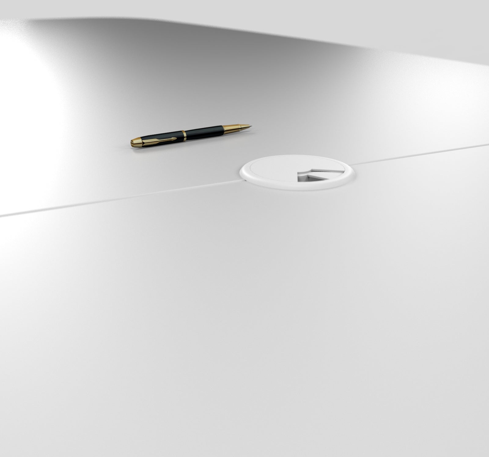 Kayak Boat-Shaped Conference Table