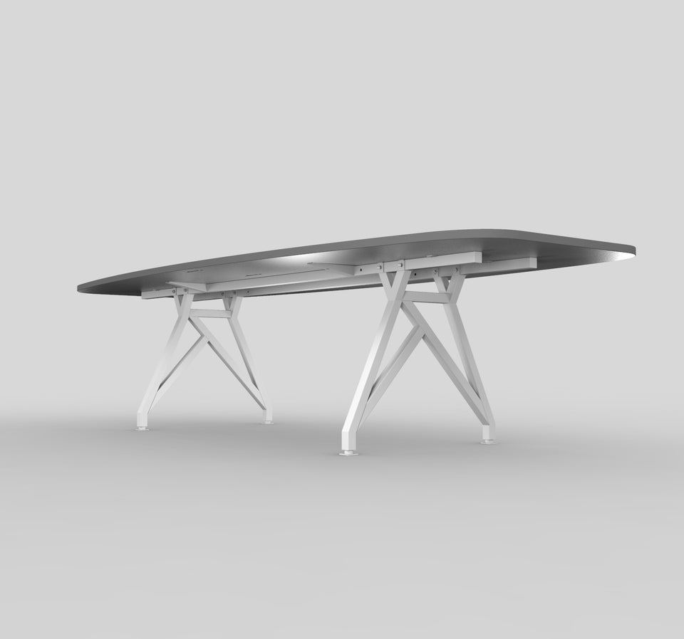 Kayak Boat Shaped Conference Table