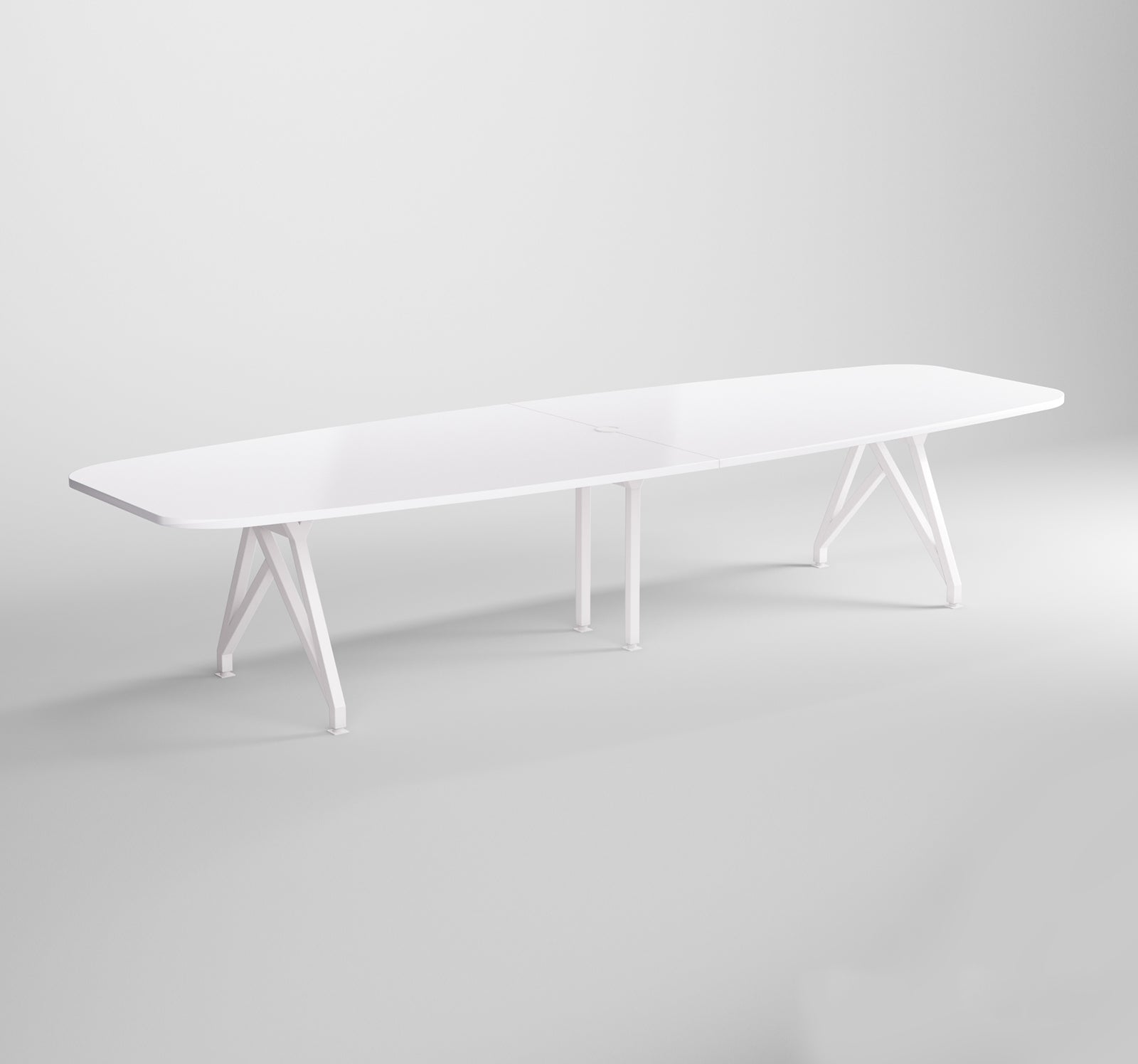 Kayak Boat-Shaped Conference Table