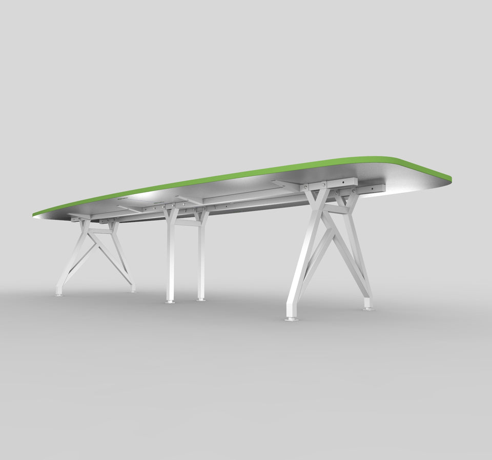 Kayak Boat Shaped Conference Table