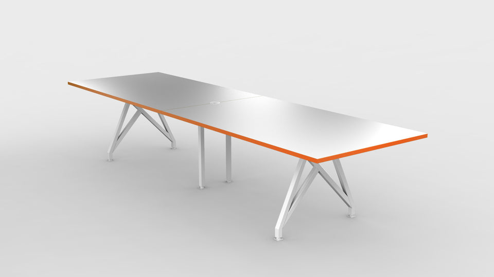 ThinkTank 12' Conference Table with POP Up Power & Data